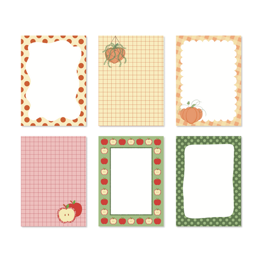 Autumn Cozy - Mini Note Papers