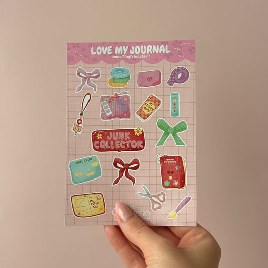 Love my Journal - Sticker Sheet
