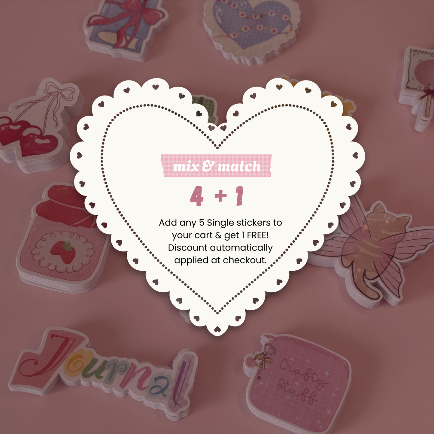 Lollipop - Single Vinyl Sticker