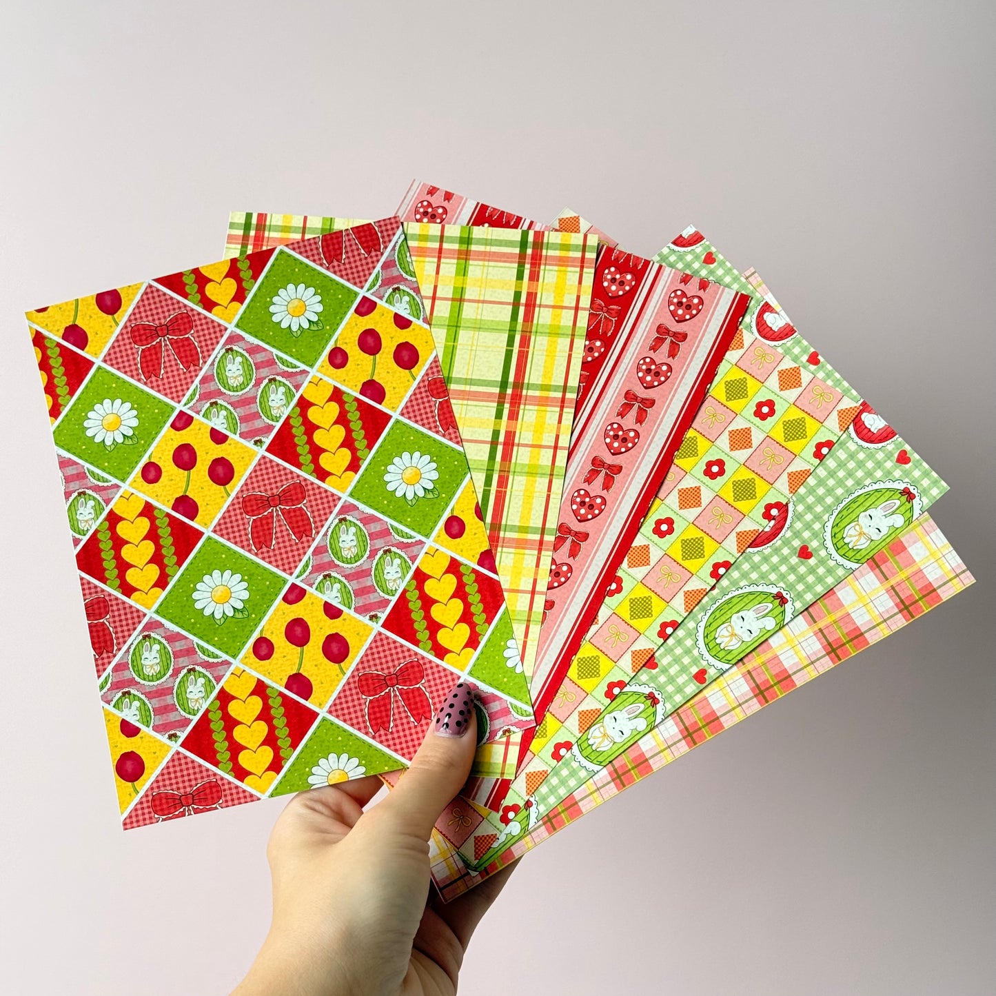 Patchwork Meadow - A5 Paper Pack