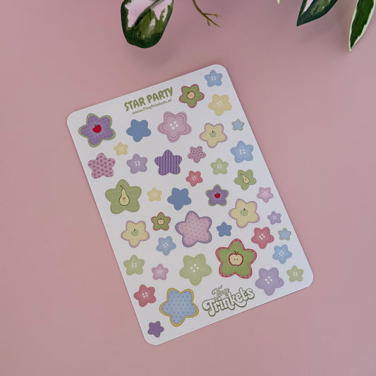 Star Party - Sticker Sheet