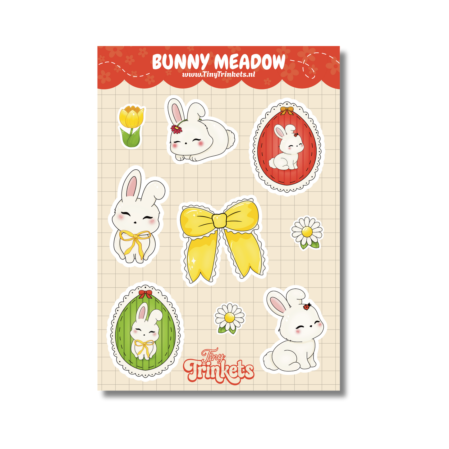 Bunny Meadow - Sticker Sheet