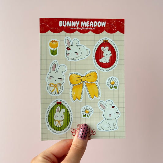 Bunny Meadow - Sticker Sheet