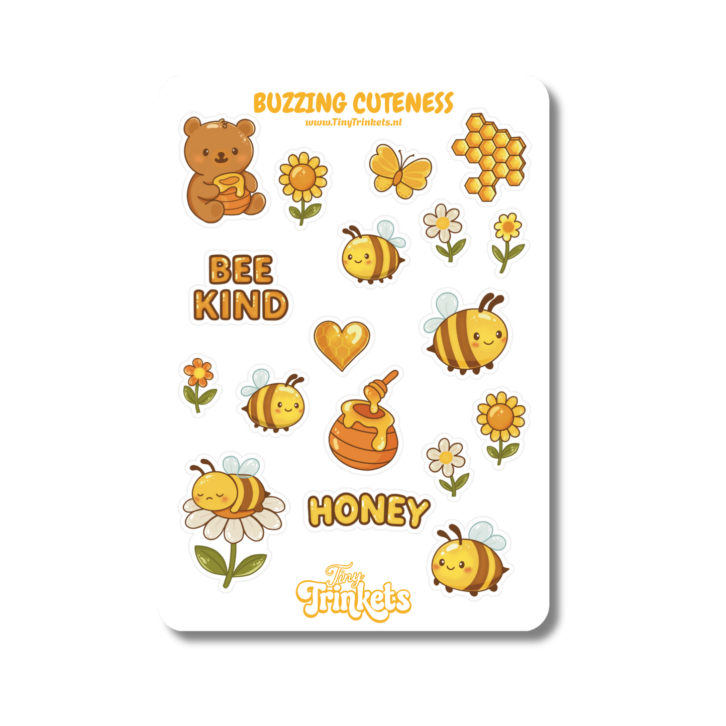 Buzzing Cuteness - Sticker Sheet