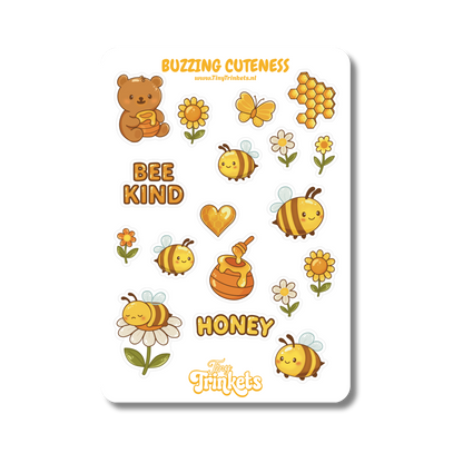 Buzzing Cuteness - Sticker Sheet