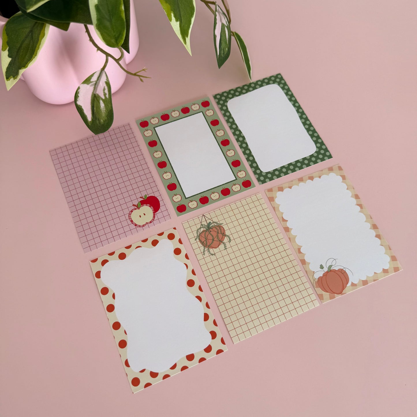 Autumn Cozy - Mini Note Papers