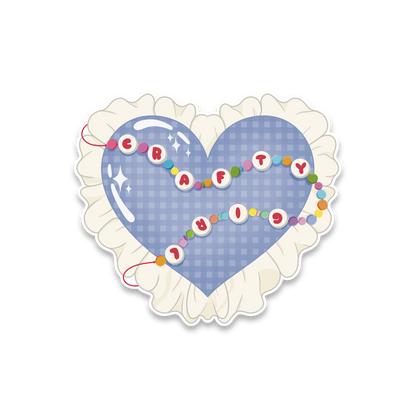 Crafty Girl - Single Vinyl Sticker