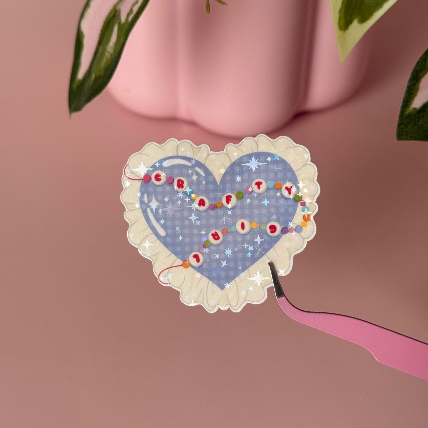 Crafty Girl - Single Vinyl Sticker