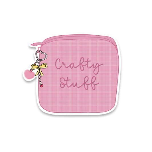 Crafty Stuff - Single Vinyl Sticker