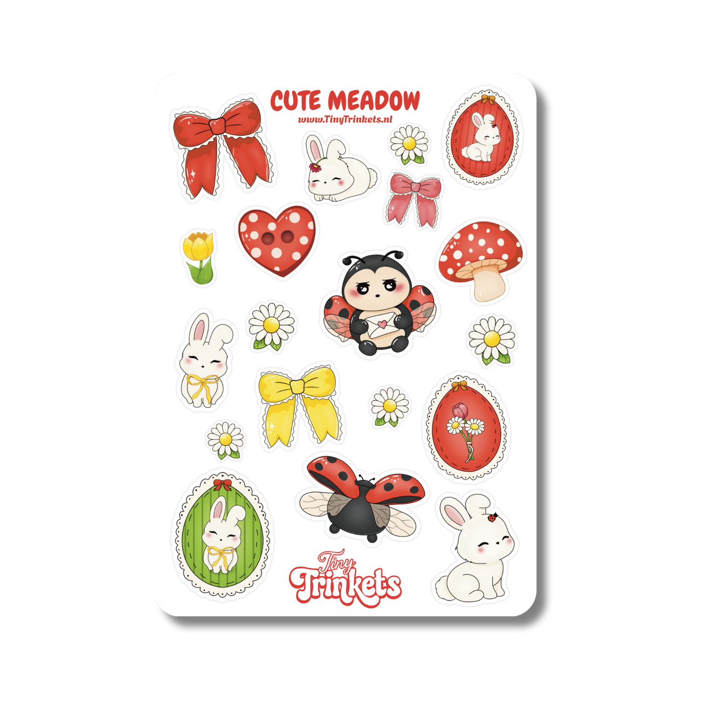 Cute Meadow - Sticker Sheet