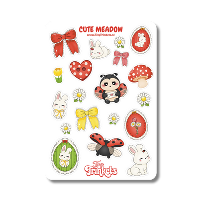 Cute Meadow - Sticker Sheet