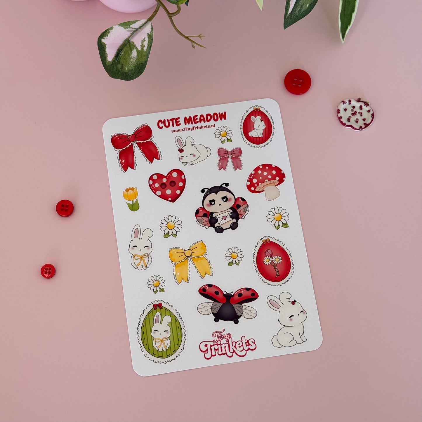 Cute Meadow - Sticker Sheet
