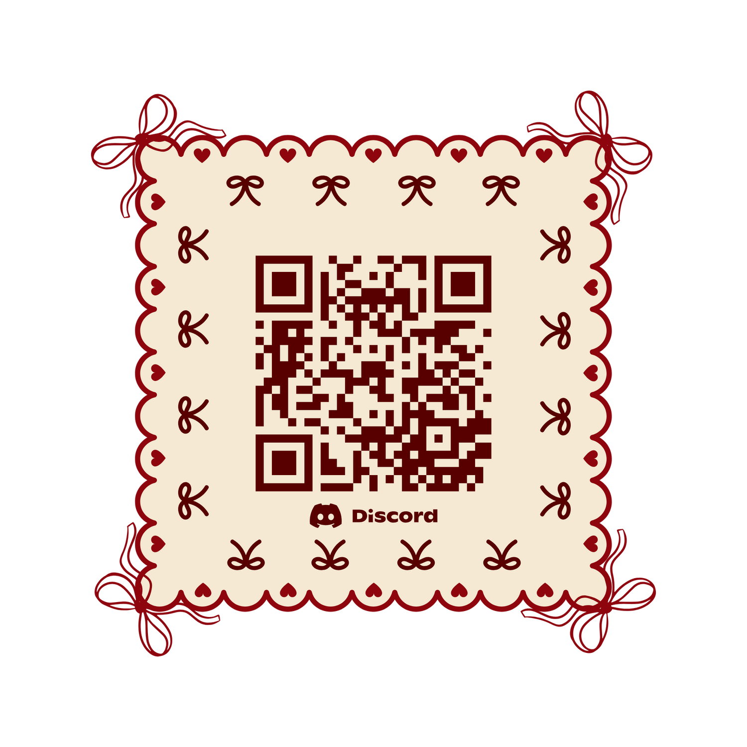 QR code linking to the Discord community