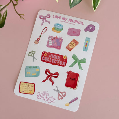Love my Journal - Sticker Sheet