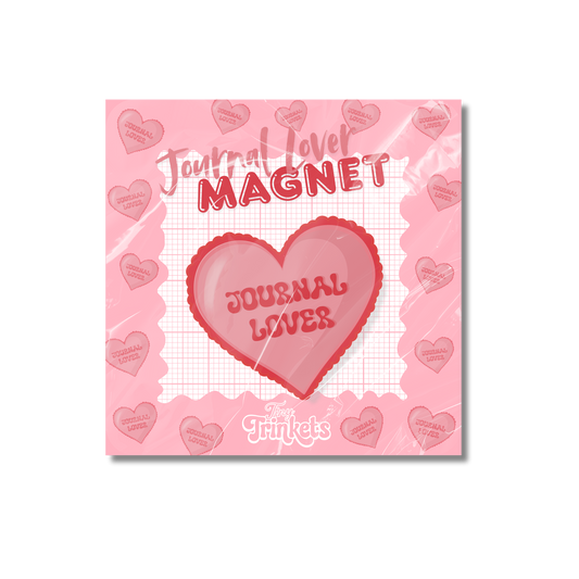 Journal Lover - Magnet
