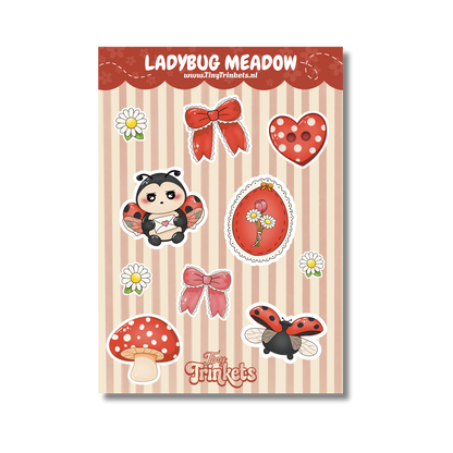 Ladybug Meadow - Sticker Sheet