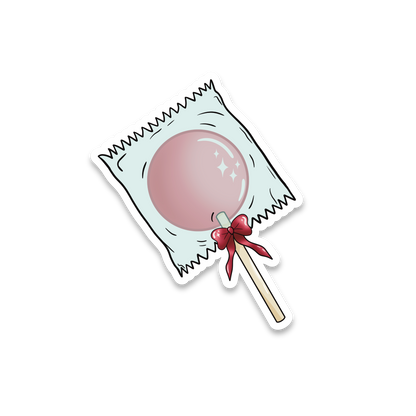 Lollipop - Single Vinyl Sticker