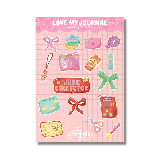 Love my Journal - Sticker Sheet