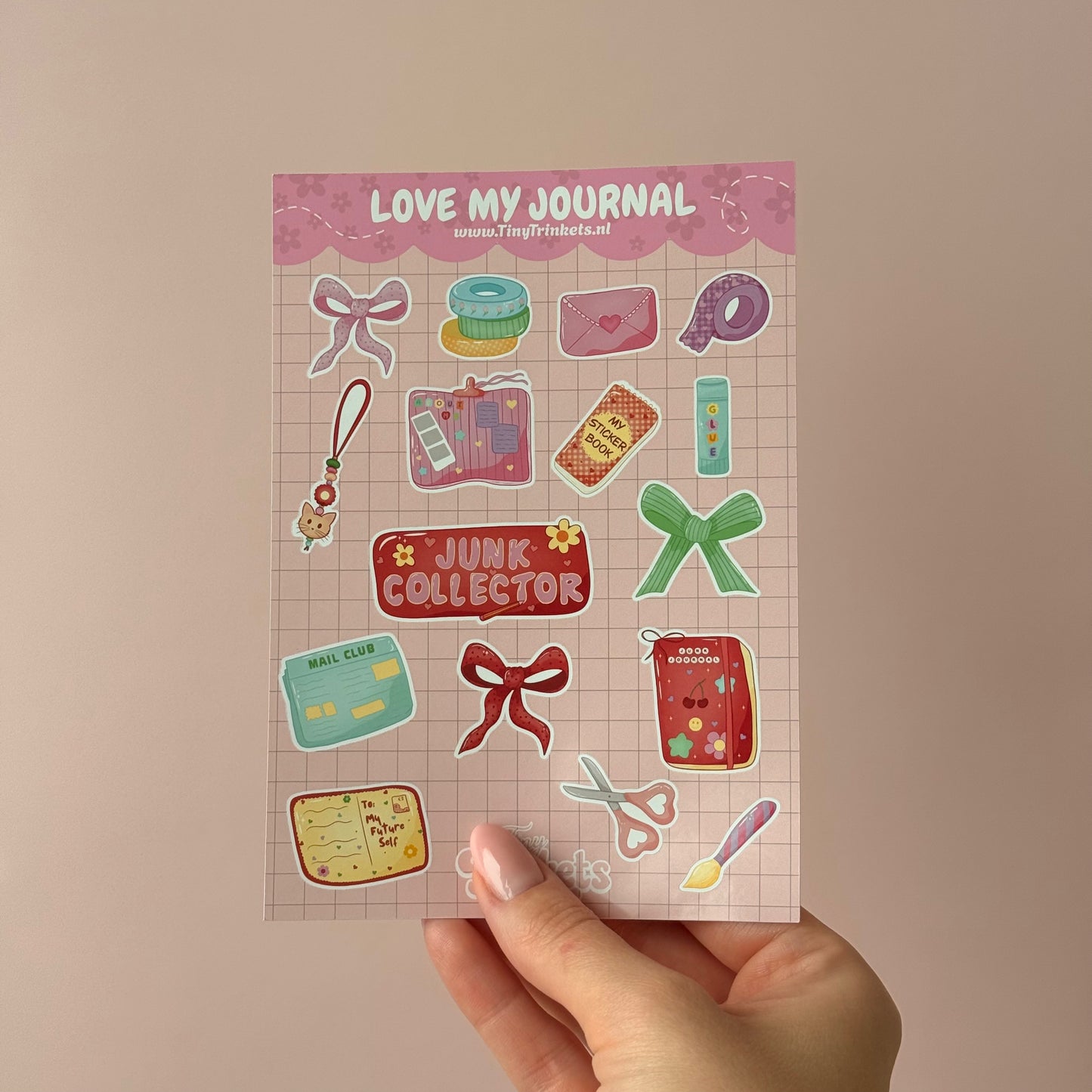 Love my Journal - Sticker Sheet