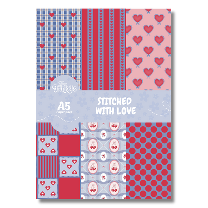 Stitched with Love - A5 Paper Pack